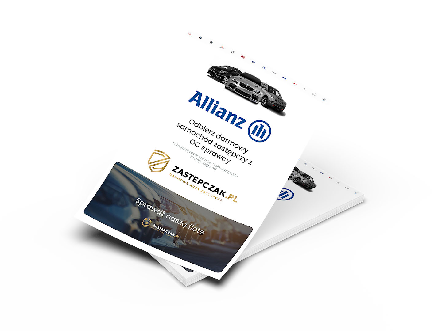 Wynajmij Darmowe Auto Zastępcze z OC sprawcy Allianz