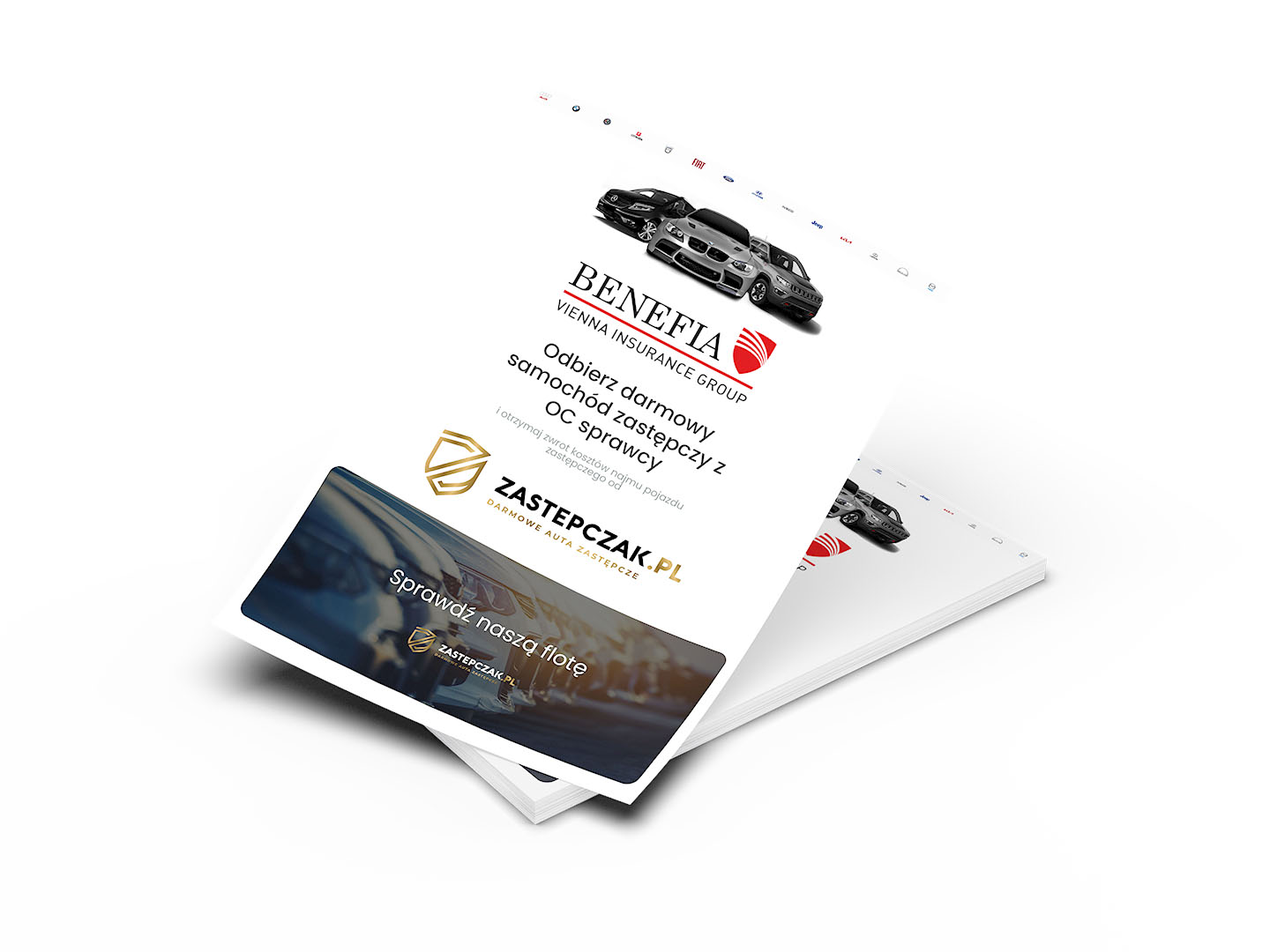 Wynajmij Darmowe Auto Zastępcze z OC sprawcy Benefia Vienna Insurance Group