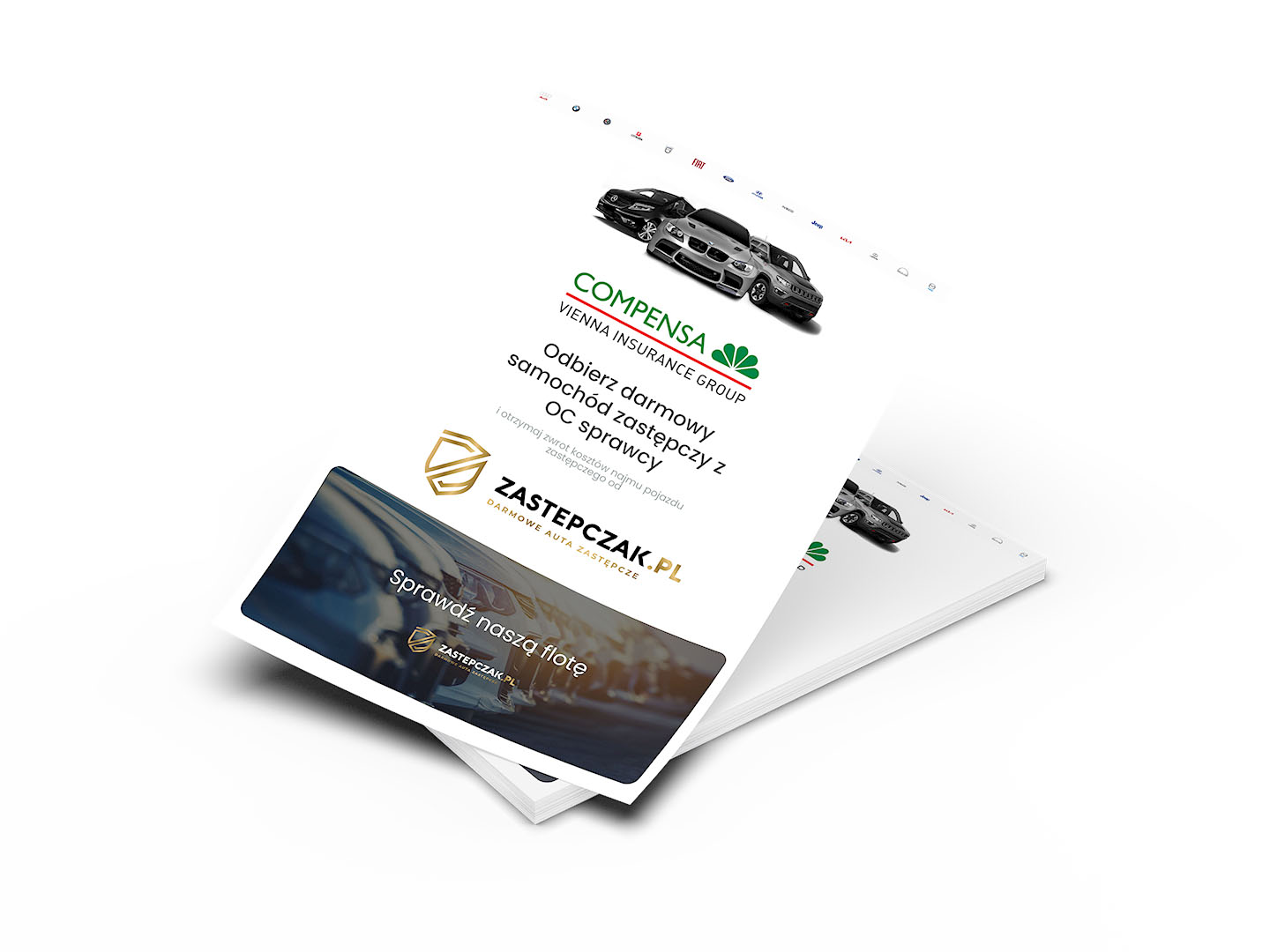 Wynajmij Darmowe Auto Zastępcze z OC sprawcy Compensa Vienna Insurance Group