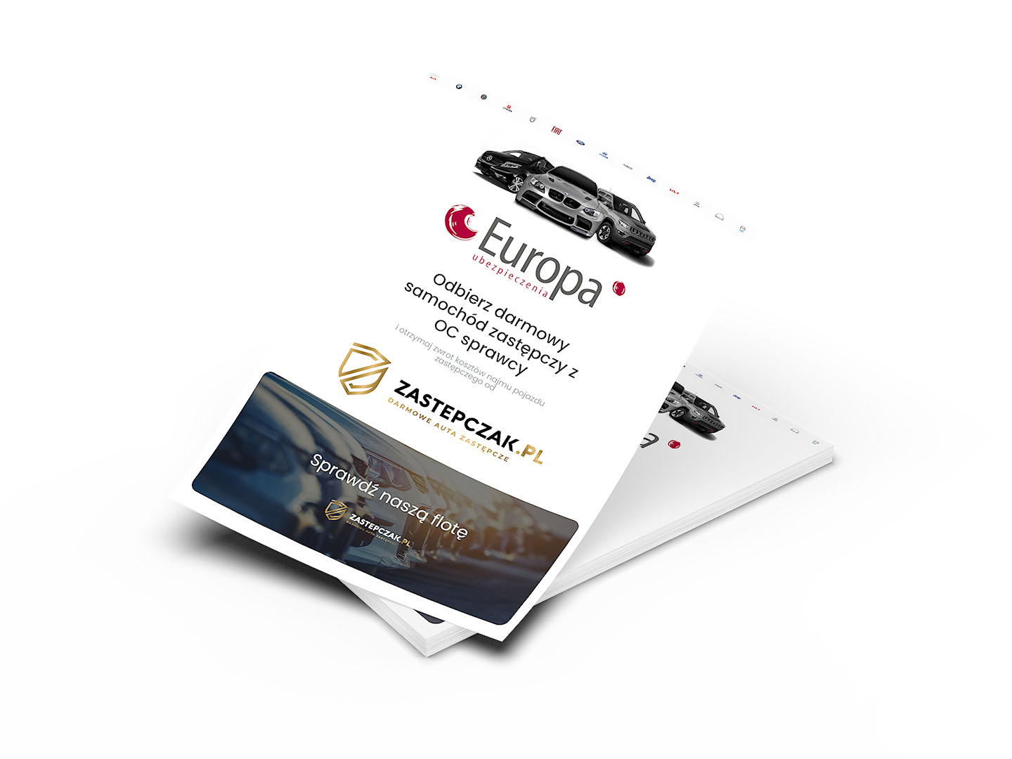 Wynajmij Darmowe Auto Zastępcze z OC sprawcy Europa Ubezpieczenia