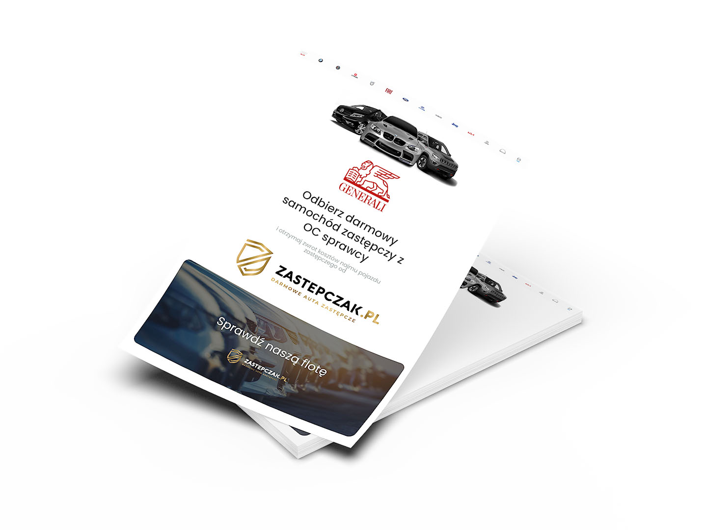 Wynajmij Darmowe Auto Zastępcze z OC sprawcy Generali