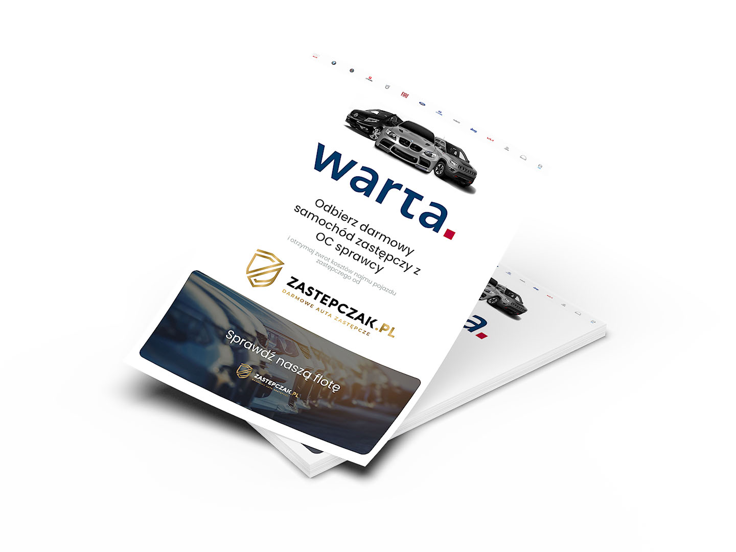 Wynajmij Darmowe Auto Zastępcze z OC sprawcy Warta